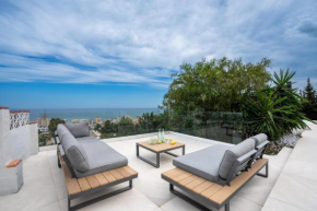 Villa Amistad in Fuengirola with private pool and sea views